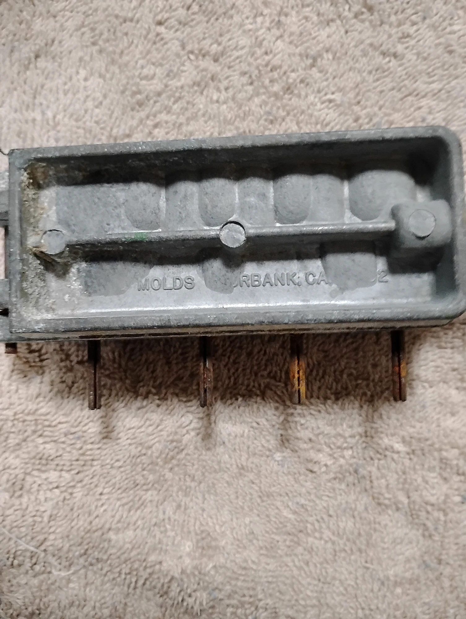 Hilts Fishing Sinker Mold Lot with Lead Ingots