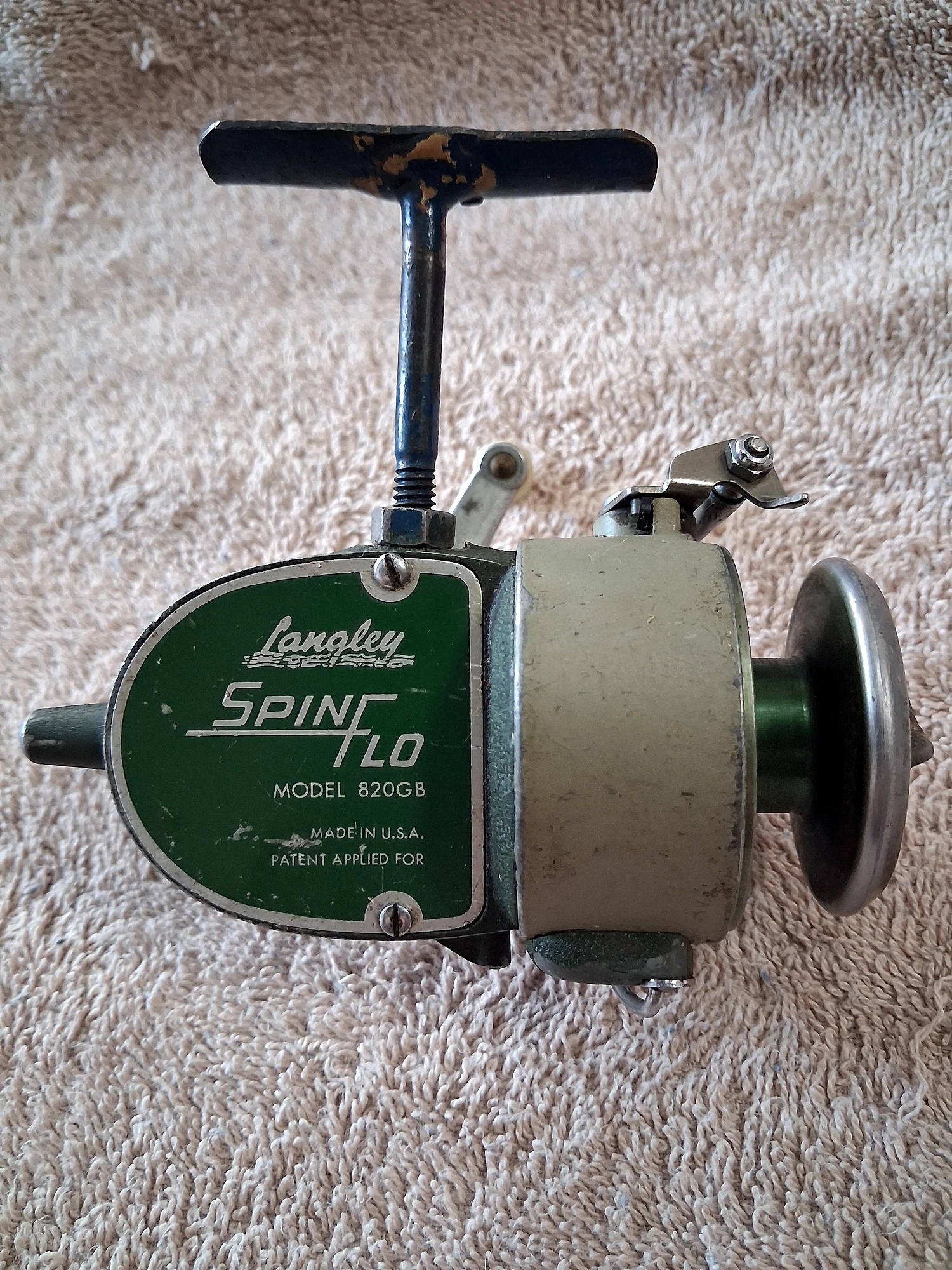 Langley Spin Flo Vintage Spinning Fishing Reel