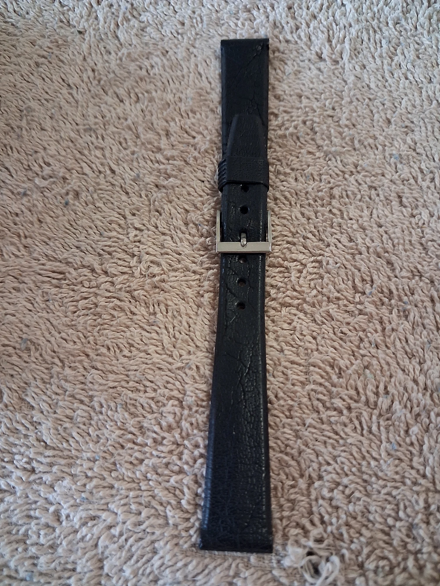 Caravelle 16mm West Germany Black Watch Band photo 1