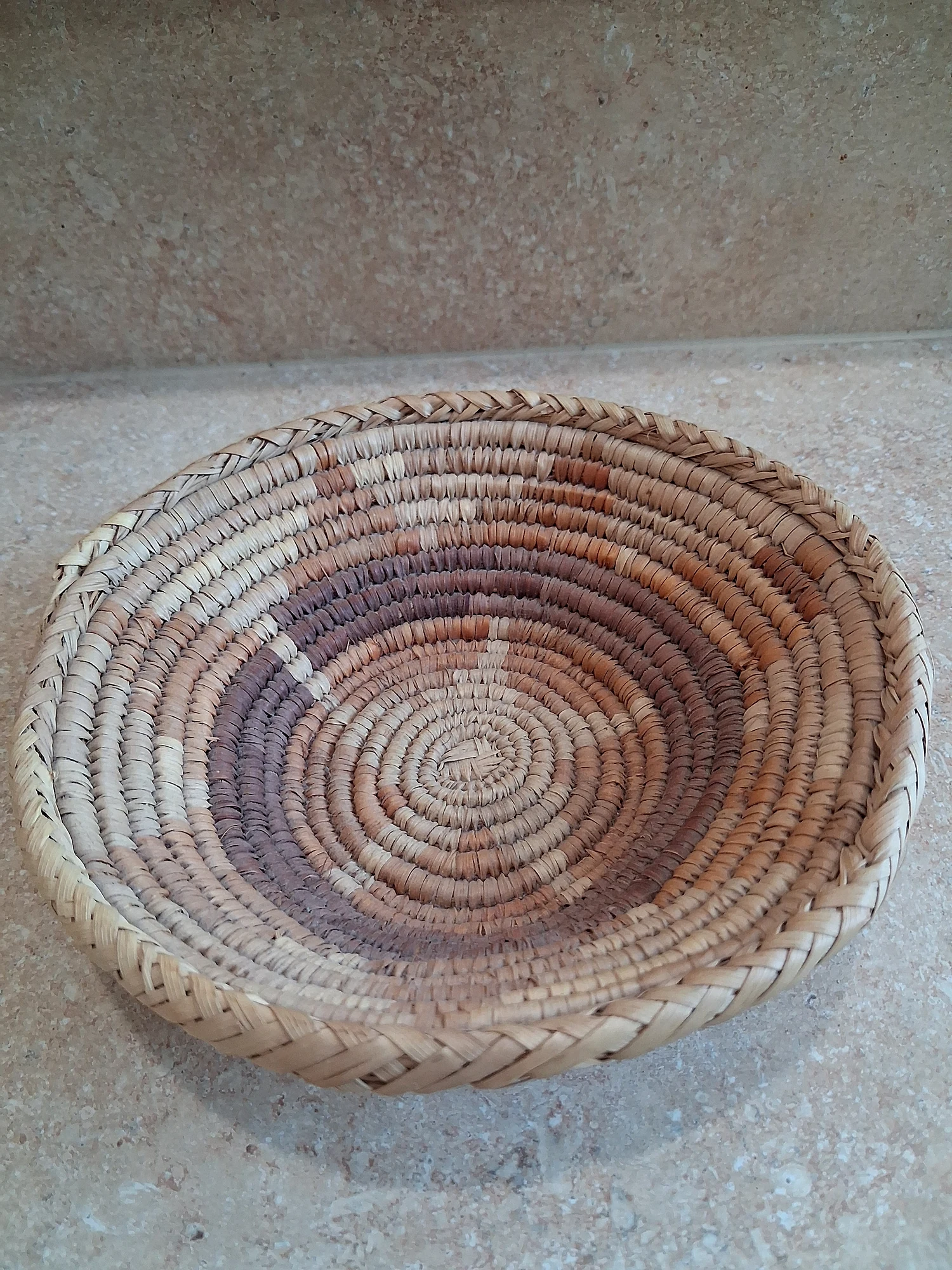 Handwoven Native American Navajo Dine Creation Myth Ceremonial Basket